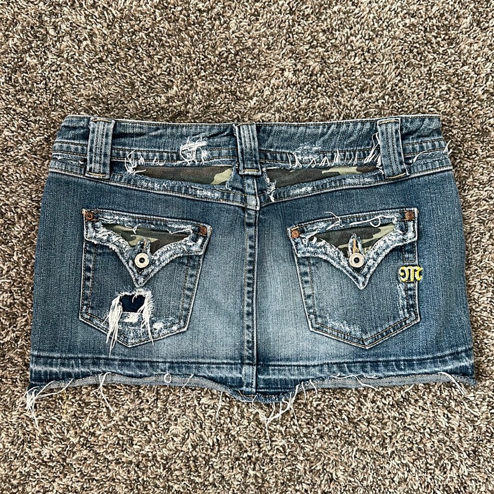 Miss Me Jean Skirt